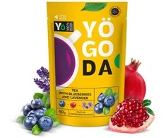 Yogoda YAGODA MĖLYNIŲ IR LEVANDŲ ARBATA (12x50g)