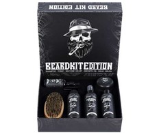 Hairotic Men Hairotic Beard kit Edition 6 in 1 Barzdos priežiūros rinkinys, 1vnt.