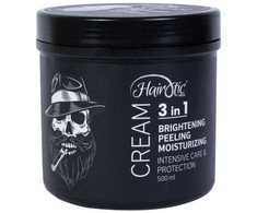 Hairotic Men Hairotic Brightening Kreminis 3 in 1 Skaistinamasis veido kremas, 500ml