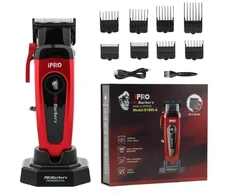 Ipro Probarbers iPRO Professional Hair Clipper Profesionali belaidė plaukų kirpimo mašinėlė S1095-A, Raudona