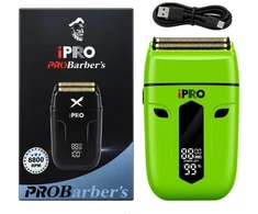 Ipro Probarbers iPRO Shaver Plaukų skutimo mašinėlė S1106, Žalia