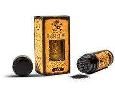 Pirates of the BARBERTIME Barbertime Hair Building Keratin Fiber Plaukų tankinimo pudra, Juodas, 21 g