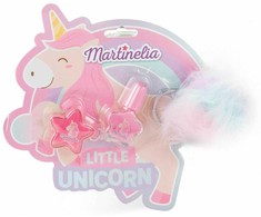 MARTINELIA Little Unicorn kosmetikos rinkinys, nagų lakas, lūpų balzamas, pakabukas raktams