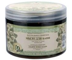 Bania Agafii EUROBIO TSA muilas pirčiai juodas, 500 ml