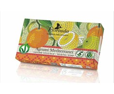 La Dispensa Florinda Mosaico muilas augalinis, rankų darbo, parfumuotas, Viduržemio jūros citrusinių vaisių aromato, 100 g