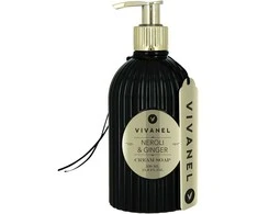 Vivian Gray Newcos VIVANEL skystas kremas-muilas Juodas Neroli &amp; Ginger, 350 ml
