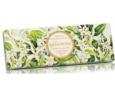 SAF FIORENTINO apvalių muilų su įspaudu rinkinys Jazminas, 3x100 g