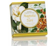 SAF FIORENTINO apvalus muilas rankų darbo su įspaudu Magnolija, 100 g