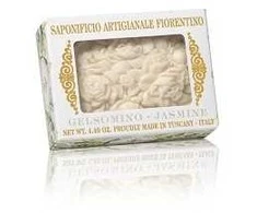 SAF FIORENTINO muilas rankų darbo su gėlių rašto įspaudu Jazminas, 125 g
