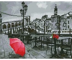 Deimantinė mozaika Rožės Venecijos kavinėje 40x50 cm
