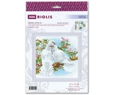 Baltas Doves siuvinėjimo rinkinys iš RIOLIS Nr.: 1856