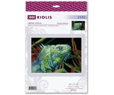 Riolis Siuvinėjimo kryželiu rinkinys "Iguana" 30x21 SR2192
