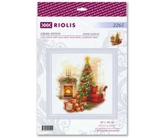 Riolis Kryželiu siuvinėjimo rinkinys Christmas Serenity 30x30 SR2265
