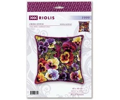 Royal Pansies Siuvinėjimo rinkinys iš RIOLIS Nr.: 1999