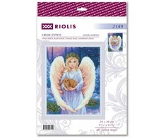 Riolis Kryželio siuvinėjimo rinkinys Mano mielas angeliukas 24x30 SR2149