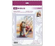 Riolis Kryželiu siuvinėjimo rinkinys "Meilės istorija. Išmintis" 30x40 SR2167