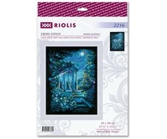 Riolis Kryželio siūlų rinkinys "Moonlight Magic" 30x40 SR2216