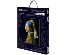 Girl with a Pearl Earring after J. Vermeer's Painting. Siuvinėjimo rinkinys iš RIOLIS Nr.: 100/063