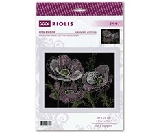 Lace Poppies Siuvinėjimo rinkinys iš RIOLIS Nr.: 1991