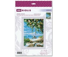 Riolis Siuvinėjimo kryželiu rinkinys "Paplūdimio sūpynės" 21x30 SR2215