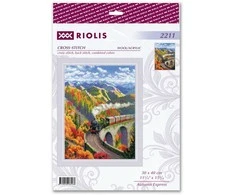 Riolis Kryželiu siuvinėjimo rinkinys „Autumn Express“ 30x40 SR2211