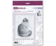 Snowy Meow siuvinėjimo rinkinys iš RIOLIS Nr.: 1912