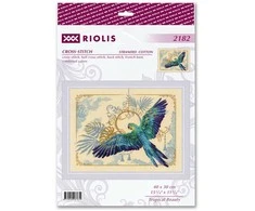 Riolis Kryželiu siuvinėjimo rinkinys "Tropical Beauty" 40x30 SR2182