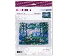 Riolis Vandenlilijos - pagal C. Monet paveikslą SR2034