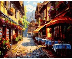 Tapyba pagal skaičius Europos kavinė 40x50 cm
