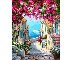 Tapyba pagal skaičius Pakrantės takas 40x50 cm