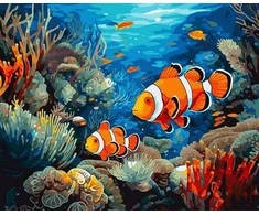 Tapyba pagal skaičius Povandeninis rojus 40x50 cm