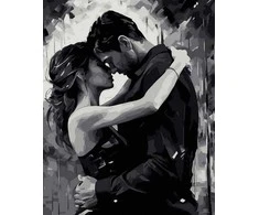 Tapyba pagal skaičius Romantiški šešėliai 40x50 cm