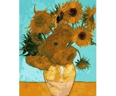 Tapyba pagal skaičius Saulėgrąžų svajonės 40x50 cm
