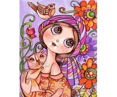 Tapyba pagal skaičius Spalvų fėja 40x50 cm