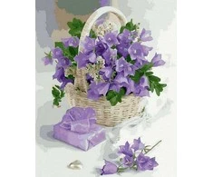 Tapyba pagal skaičius Violetinė romantika 40x50 cm