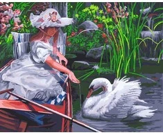 TPS Tapyba pagal skaičius Gulbių ežeras 40x50 cm