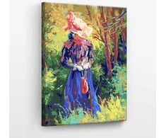 TPS Tapyba pagal skaičius Moteris 40x50 cm