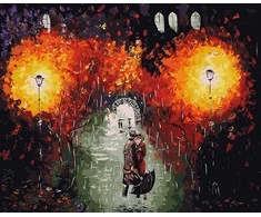TPS Tapyba pagal skaičius Pasimatymas per lietų 40x50 cm