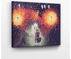 TPS Tapyba pagal skaičius Pasimatymas per lietų 40x50 cm