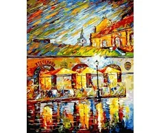 TPS Tapyba pagal skaičius Spalvingas lietus 40x50 cm