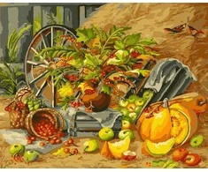 TPS Tapyba pagal skaičius Turtingas ruduo 40x50 cm
