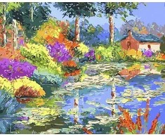 TPS Tapyba pagal skaičius Vaivorykštės pelkė 40x50 cm