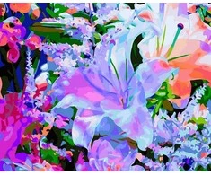 TPS Tapyba pagal skaičius Violetinė lelija 40x50 cm