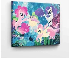 Tapyba pagal skaičius Mano mažasis ponis 40x50 cm