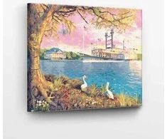 Tapyba pagal skaičius Misisipės karalienė 40x50 cm