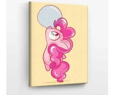 Tapyba pagal skaičius Pinkie tortas 40x50 cm