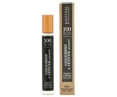 100 Bon Ginger and Vetiver Sensual Vanduo kvepiantys unisex kvepalai 15 ml Miniatiūriniai unisex kvepalai