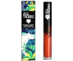 All Tigers Natural &amp; Vegan Natural Matte Lūpų blizgis 785 Hear Me Roar, 8 ml