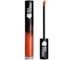 All Tigers Natural &amp; Vegan Natural Matte Lūpų blizgis 785 Hear Me Roar, 8 ml