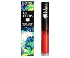 All Tigers Natural &amp; Vegan Natural Matte Lūpų blizgis 784 Lead The Game, 8 ml